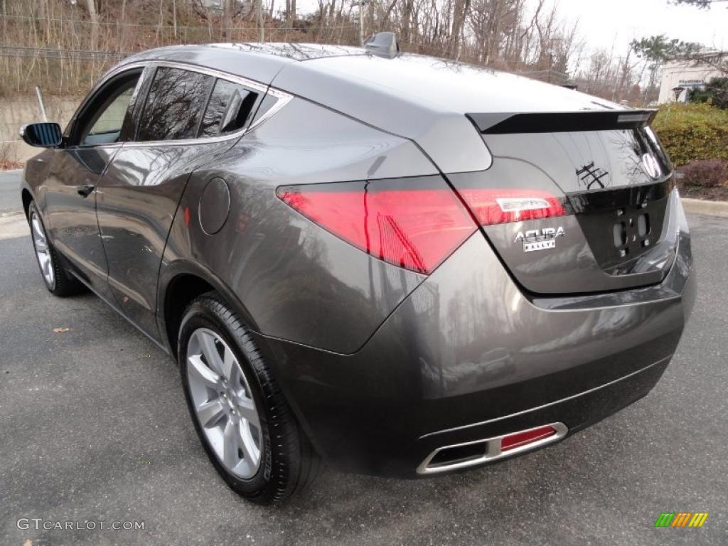 Grigio Metallic 2010 Acura ZDX AWD Technology Exterior Photo #41946646