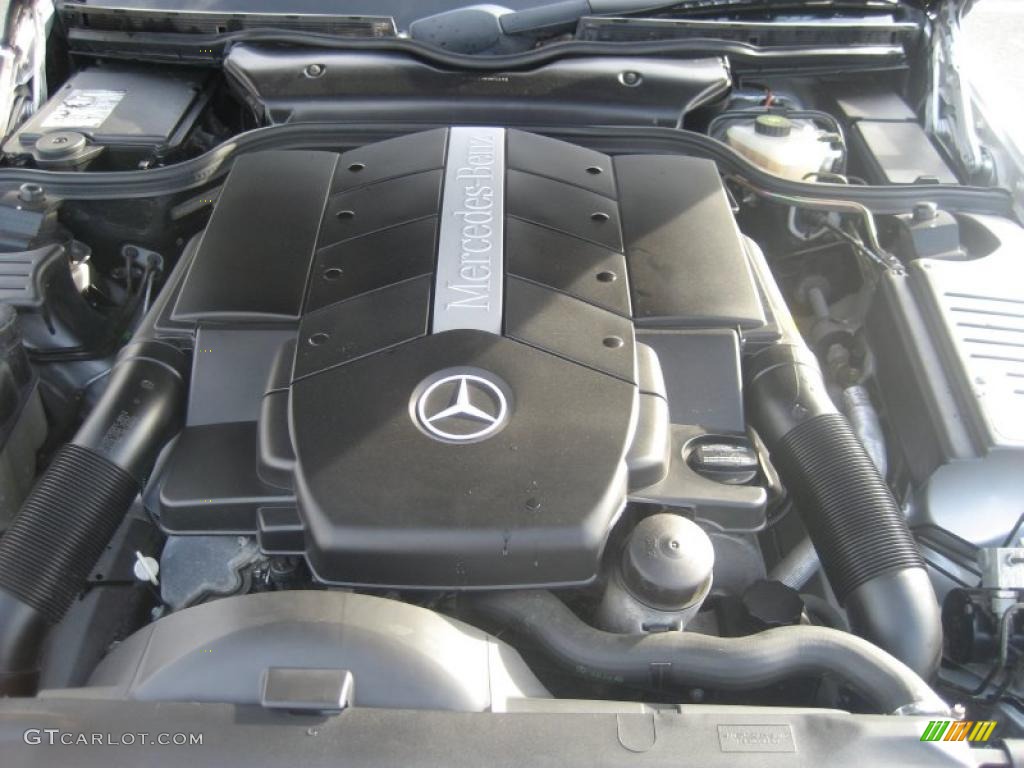 2002 Mercedes-Benz SL 500 Roadster 5.0 Liter SOHC 24-Valve V8 Engine Photo #41946670
