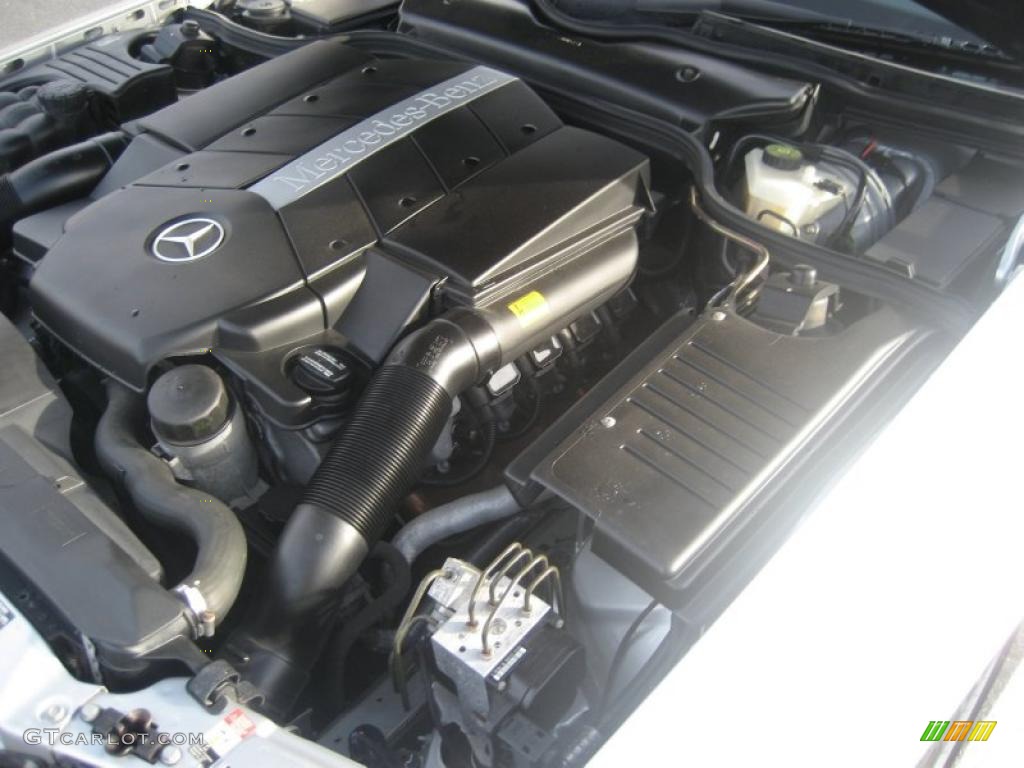 2002 Mercedes-Benz SL 500 Roadster 5.0 Liter SOHC 24-Valve V8 Engine Photo #41946686
