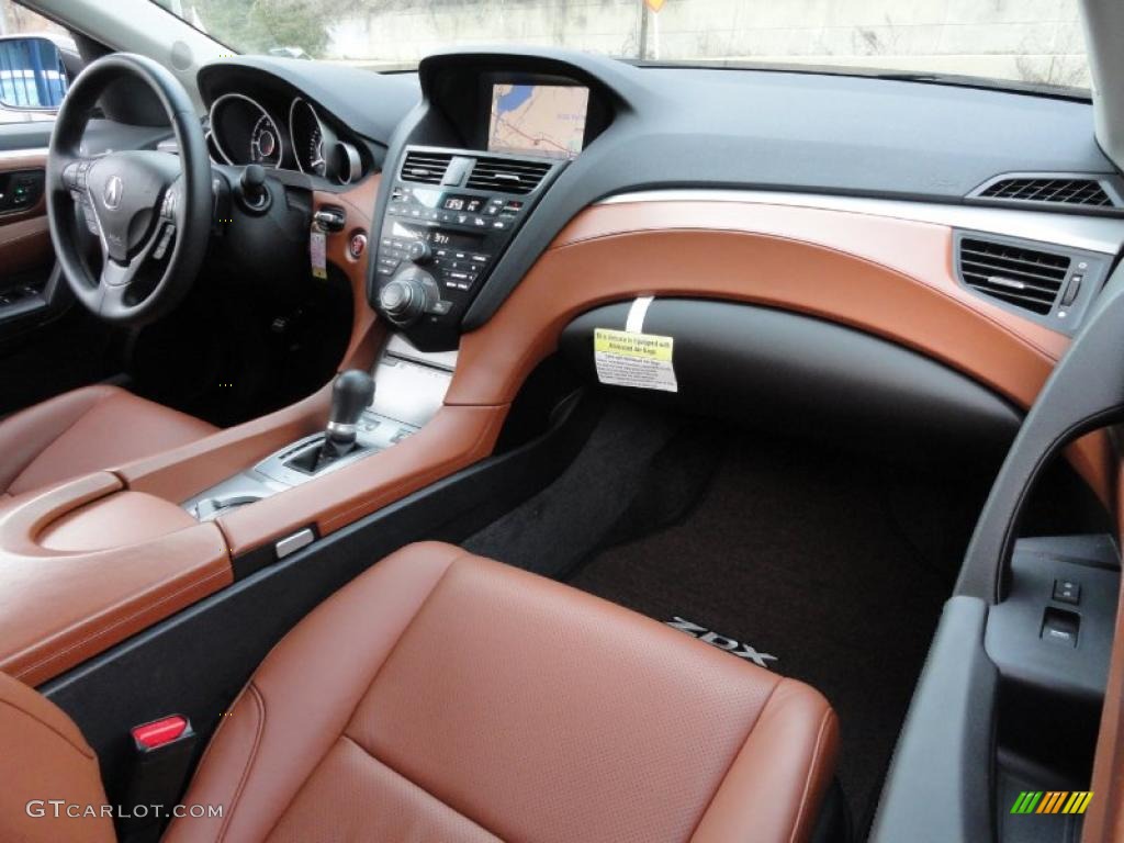 2010 Acura ZDX AWD Technology Sumatra Dashboard Photo #41946758