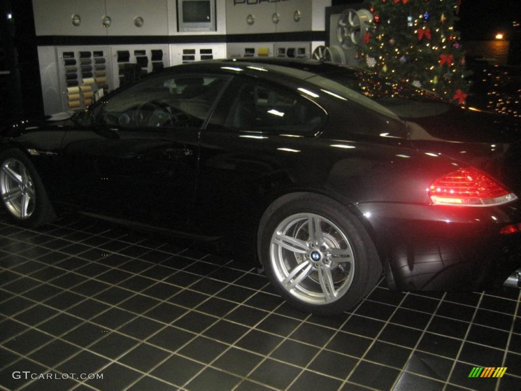 2006 M6 Coupe - Black Sapphire Metallic / Black photo #3