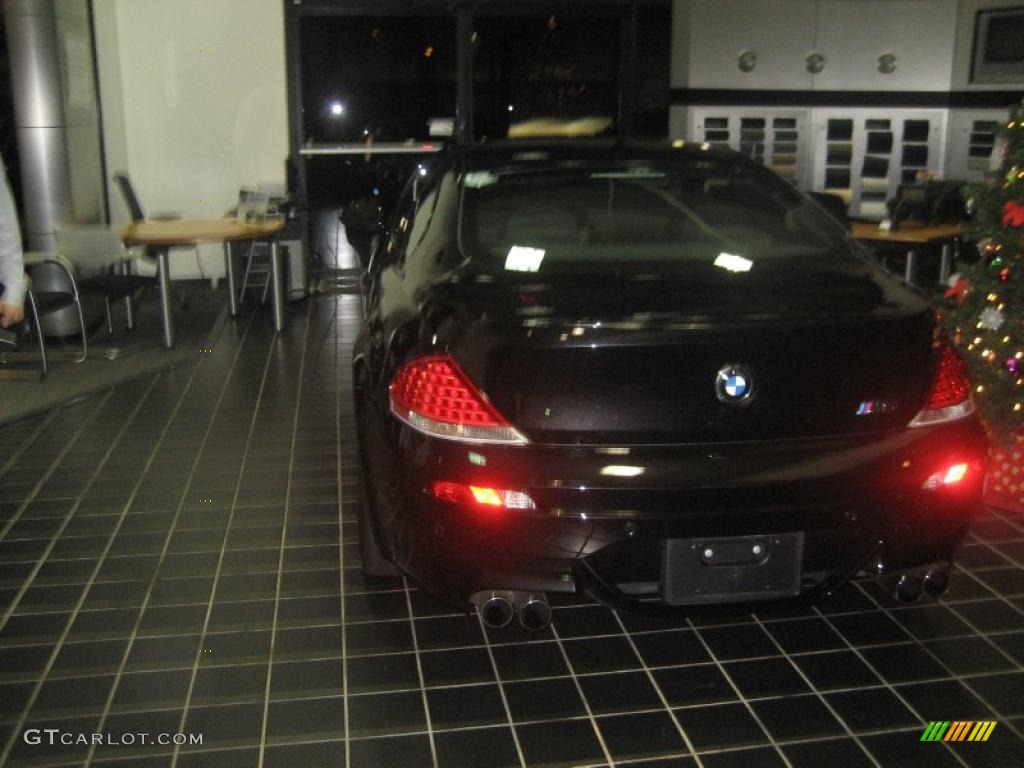 2006 M6 Coupe - Black Sapphire Metallic / Black photo #4