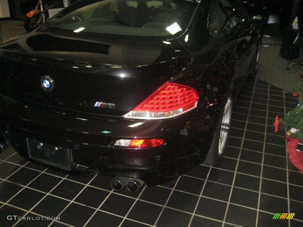 2006 M6 Coupe - Black Sapphire Metallic / Black photo #5