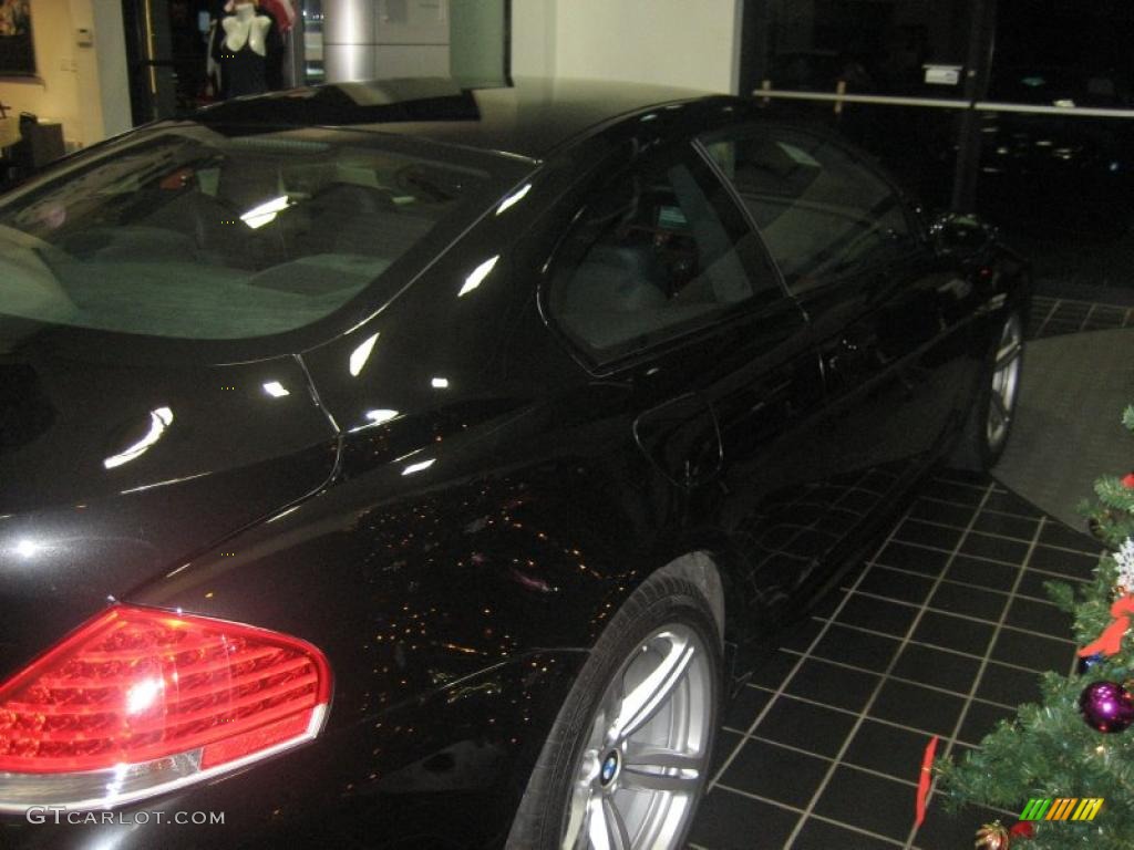 2006 M6 Coupe - Black Sapphire Metallic / Black photo #6