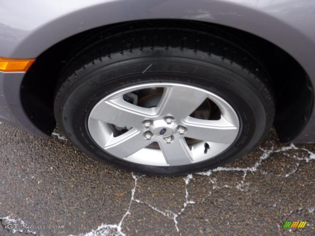 2007 Fusion SE V6 AWD - Tungsten Grey Metallic / Light Stone photo #9