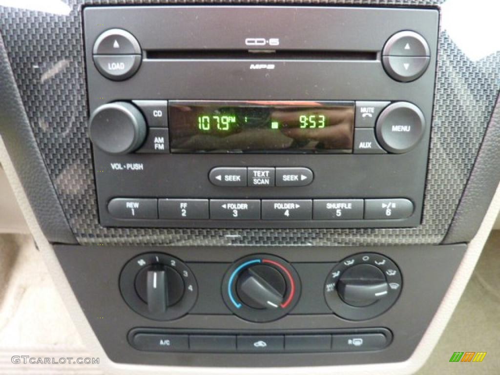 2007 Fusion SE V6 AWD - Tungsten Grey Metallic / Light Stone photo #17