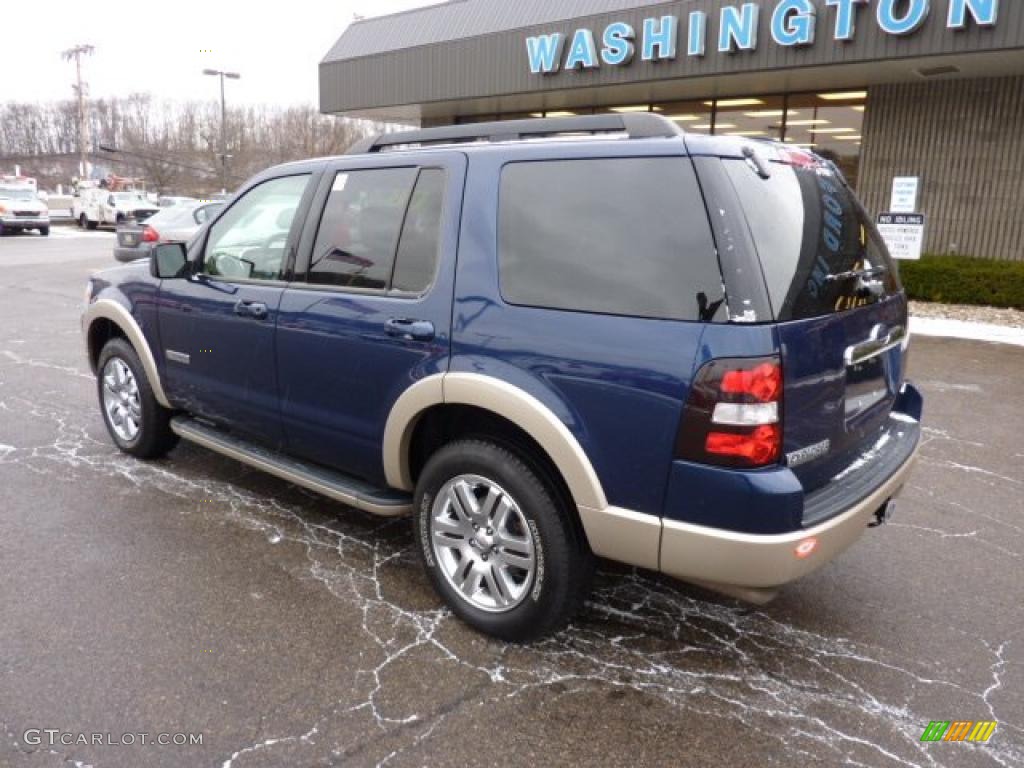 2008 Dark Blue Pearl Metallic Ford Explorer Eddie Bauer 4x4 41934866 Photo 2 2685