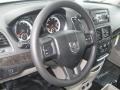 Black/Light Graystone 2011 Dodge Grand Caravan Mainstreet Steering Wheel