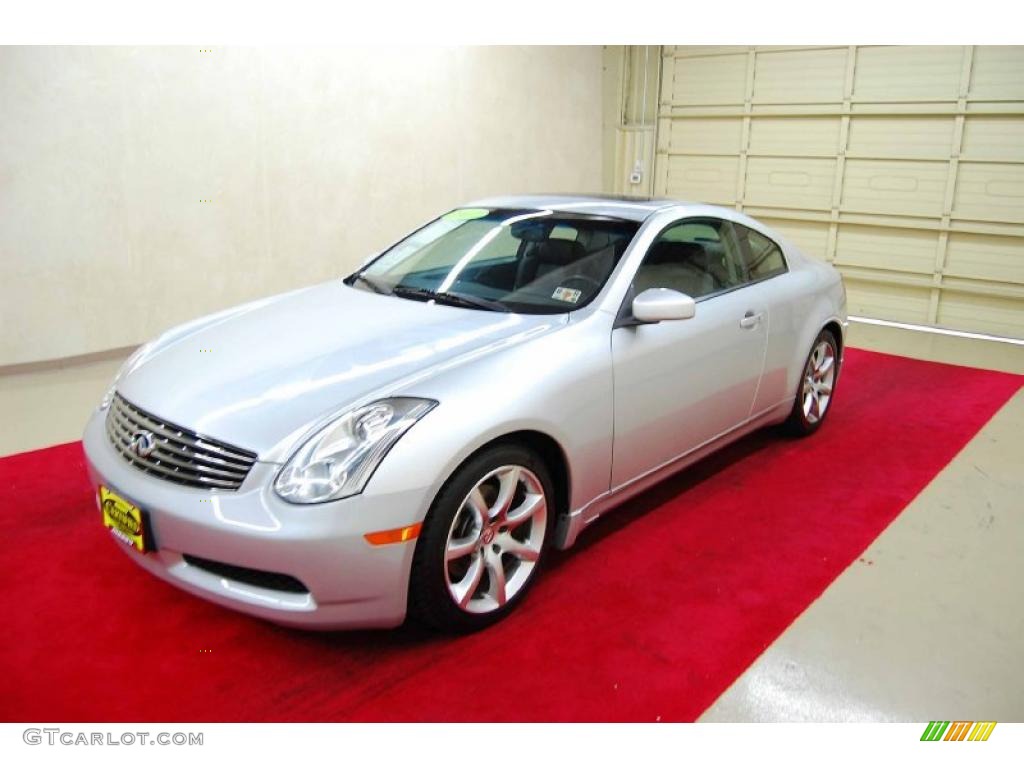 Liquid Platinum Metallic 2007 Infiniti G 35 Coupe Exterior Photo #41950064