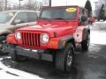 Flame Red - Wrangler X 4x4 Photo No. 1