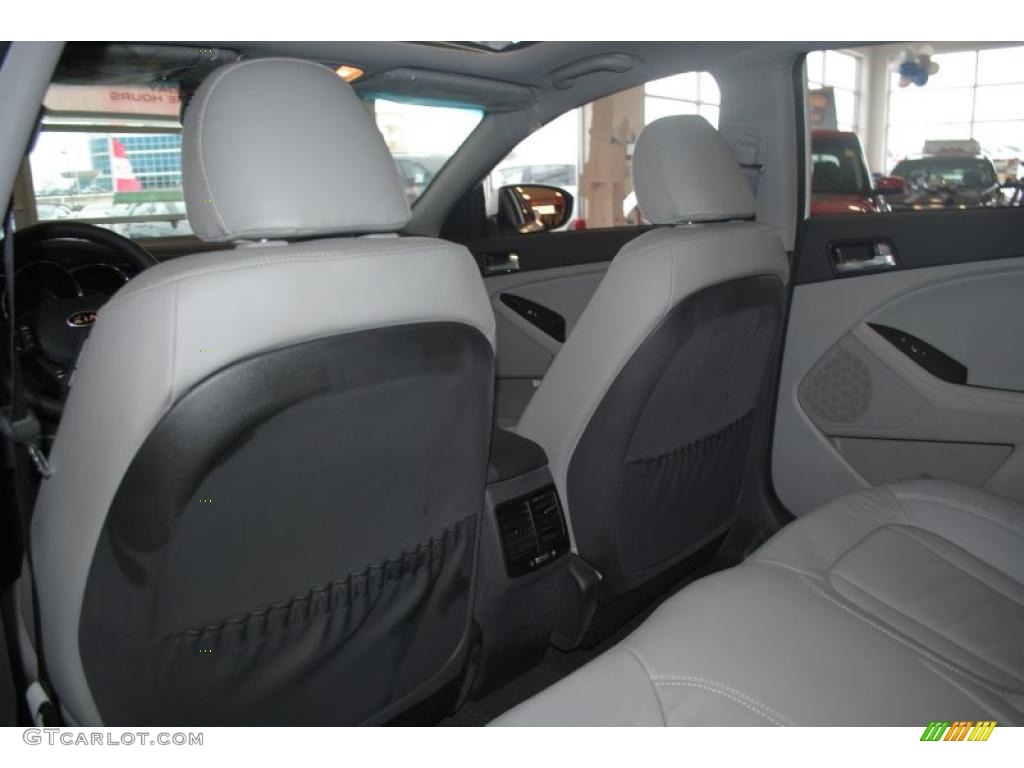 Gray Interior 2011 Kia Optima EX Photo #41952388