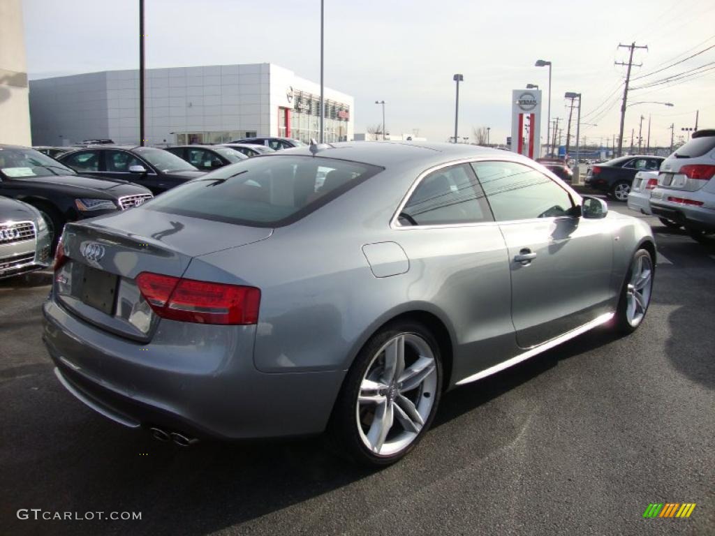 Quartz Grey Metallic 2011 Audi S5 4.2 FSI quattro Coupe Exterior Photo #41952456