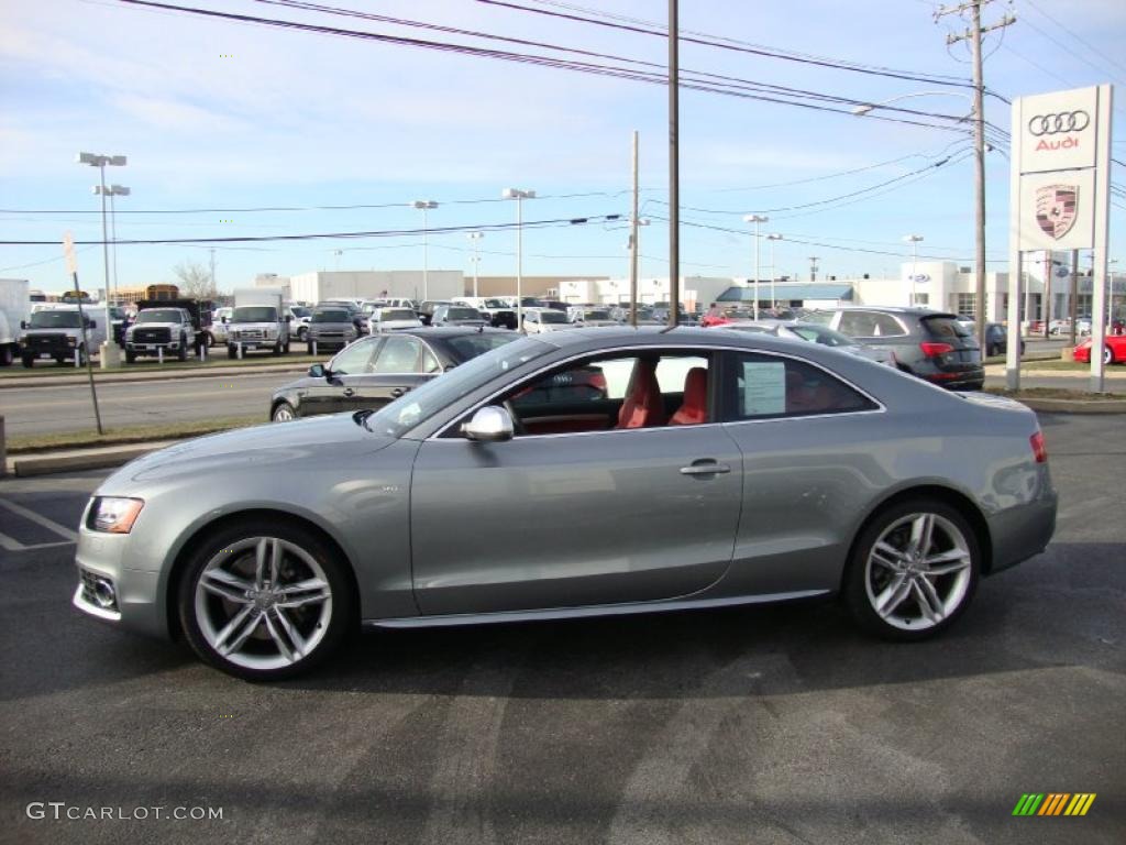 Quartz Grey Metallic 2011 Audi S5 4.2 FSI quattro Coupe Exterior Photo #41952508