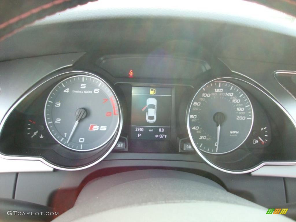 2011 Audi S5 4.2 FSI quattro Coupe Gauges Photo #41952944