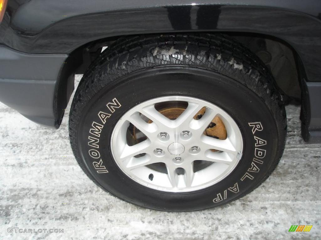2003 Grand Cherokee Laredo 4x4 - Brilliant Black / Dark Slate Gray photo #2