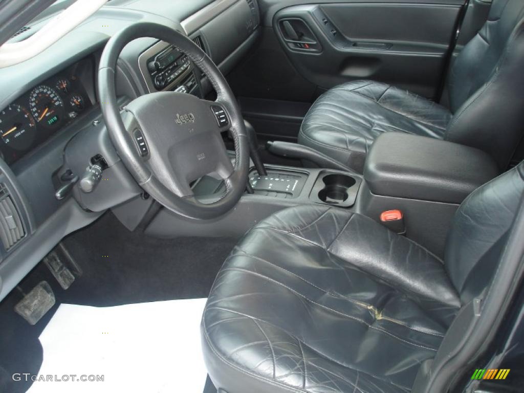 2003 Grand Cherokee Laredo 4x4 - Brilliant Black / Dark Slate Gray photo #8
