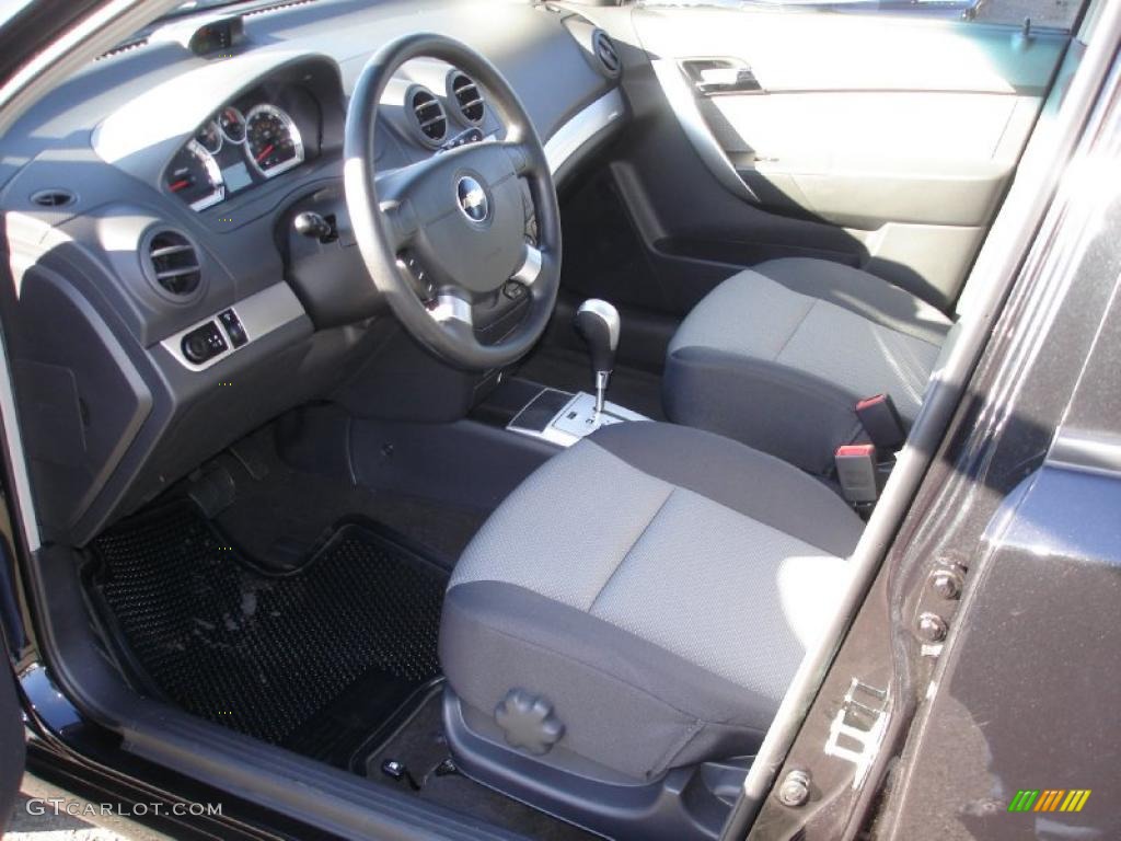 2010 Aveo Aveo5 LT - Black Granite / Charcoal photo #10