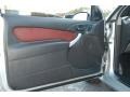 Black/Red 2002 Ford Focus SVT Coupe Door Panel