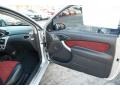 Black/Red 2002 Ford Focus SVT Coupe Door Panel