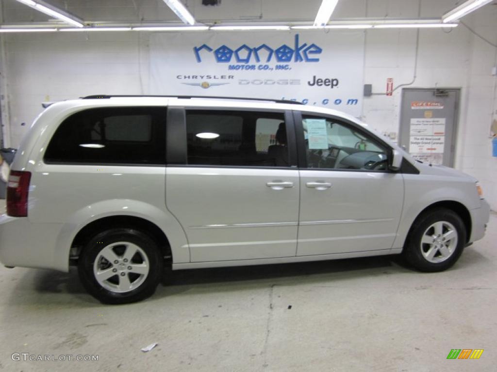 2010 Grand Caravan SXT - Bright Silver Metallic / Dark Slate Gray/Light Shale photo #3