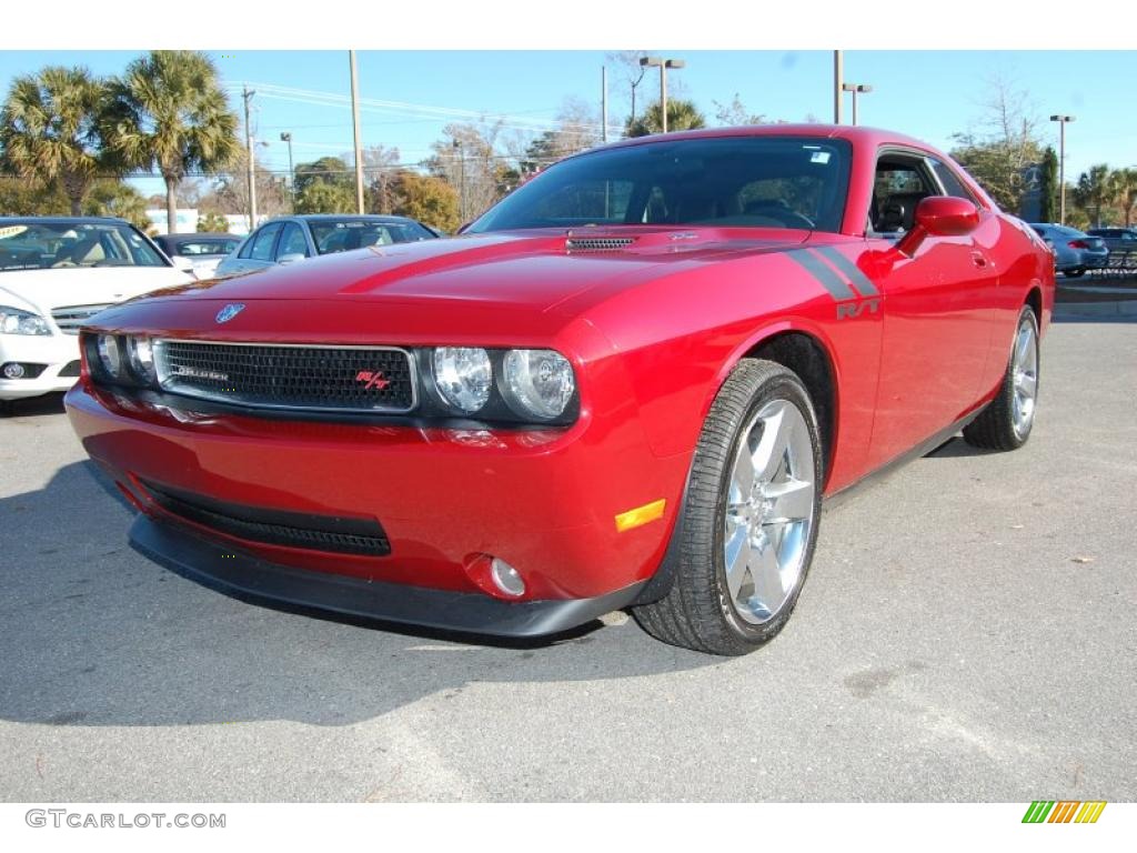 Inferno Red Crystal Pearl 2010 Dodge Challenger R/T Exterior Photo #41956532