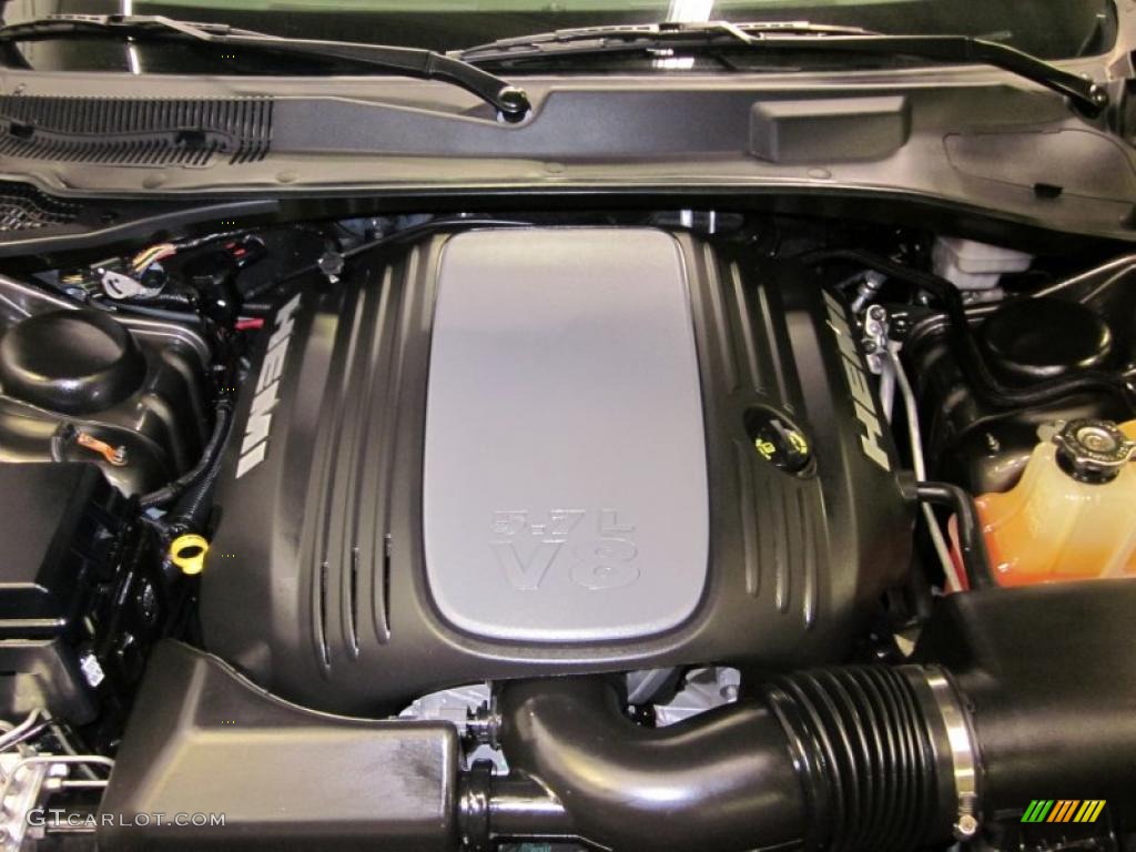 2010 Dodge Charger R/T AWD 5.7 Liter HEMI OHV 16-Valve MDS VVT V8 Engine Photo #41956888