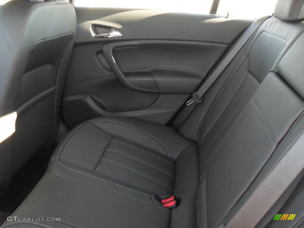 Ebony Interior 2011 Buick Regal CXL Photo #41957244