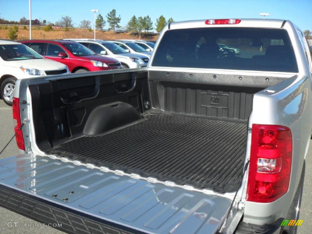 2011 Silverado 1500 LT Crew Cab - Sheer Silver Metallic / Ebony photo #17