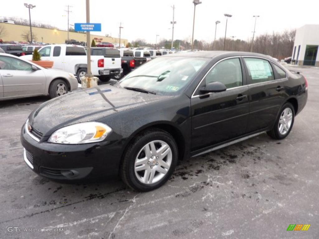 2011 Impala LT - Black / Ebony photo #3