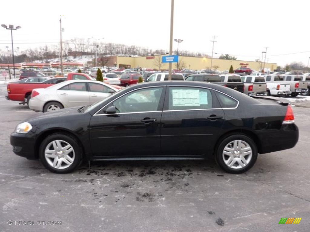 2011 Impala LT - Black / Ebony photo #4