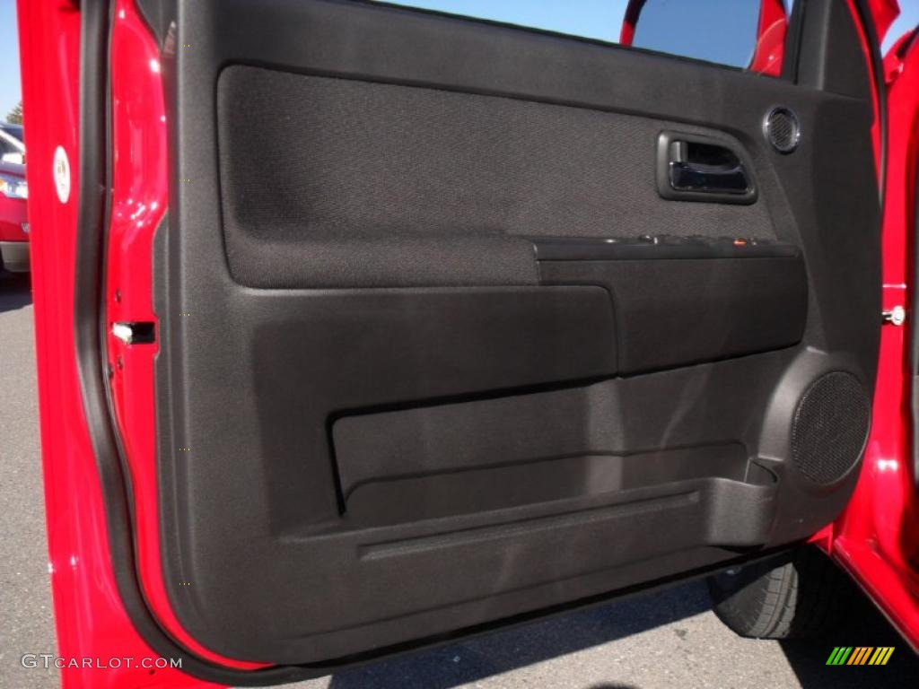 2011 Colorado LT Crew Cab - Victory Red / Ebony photo #9