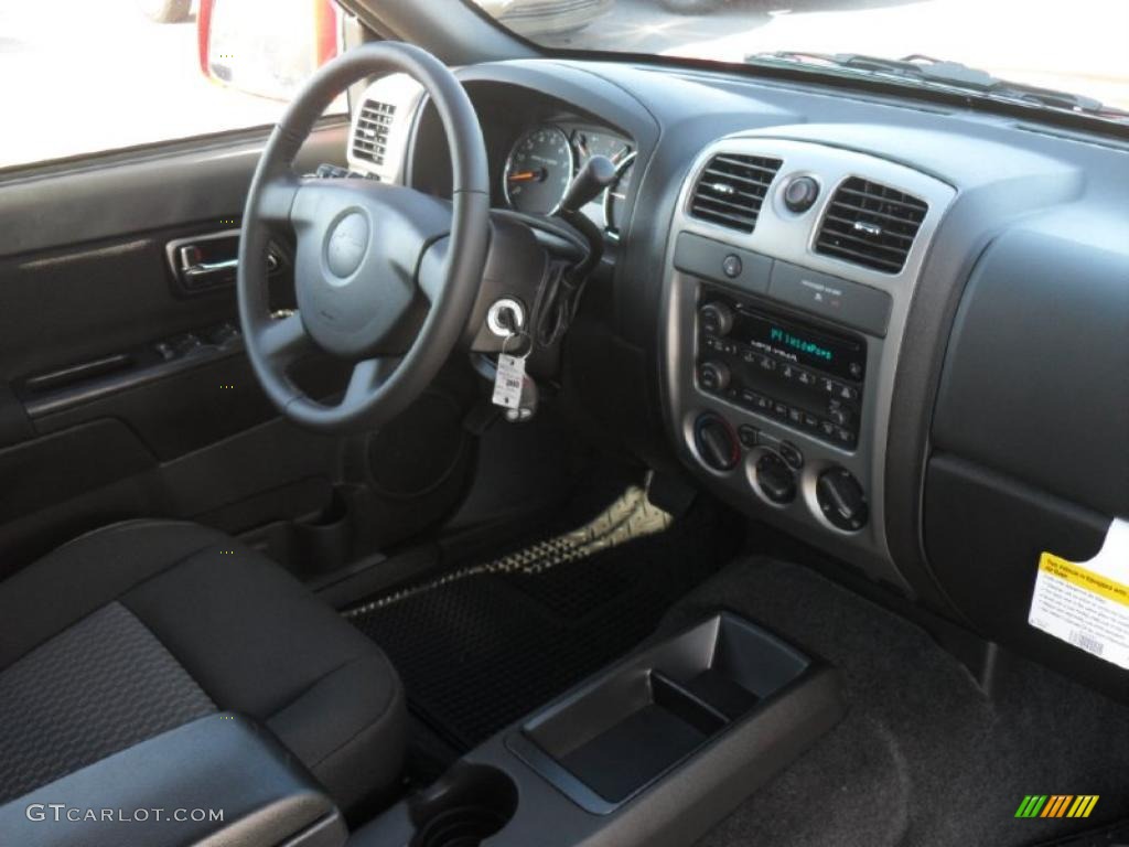 2011 Colorado LT Crew Cab - Victory Red / Ebony photo #20