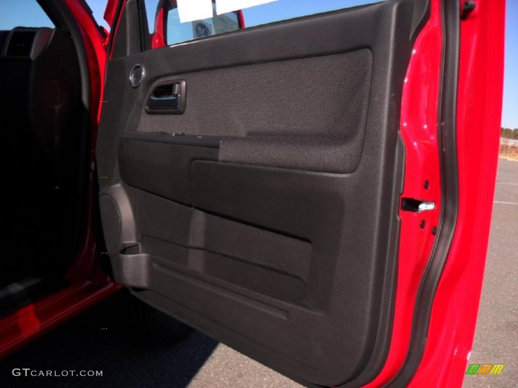 2011 Colorado LT Crew Cab - Victory Red / Ebony photo #21
