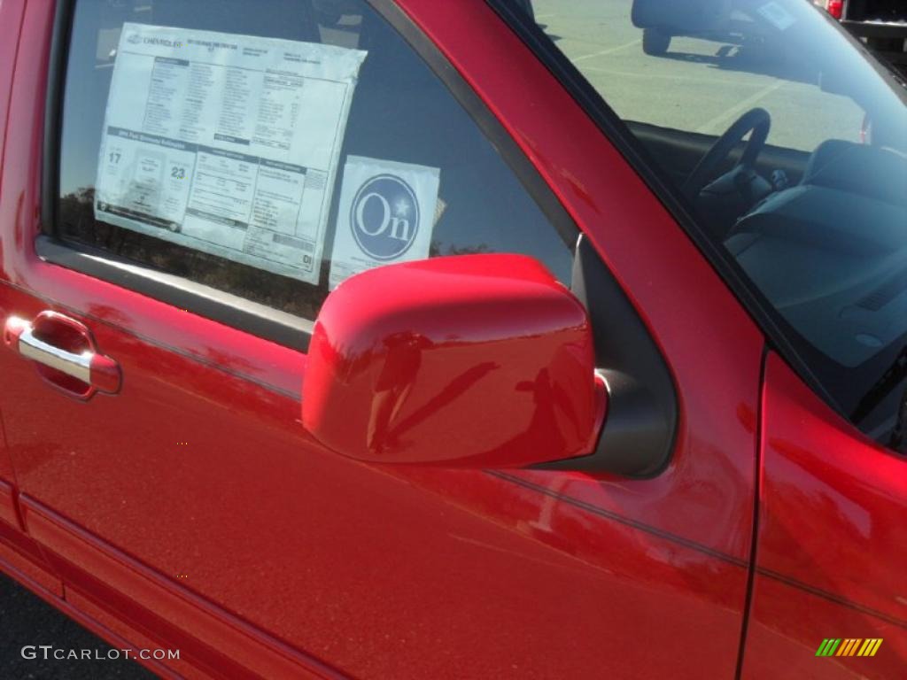 2011 Colorado LT Crew Cab - Victory Red / Ebony photo #22