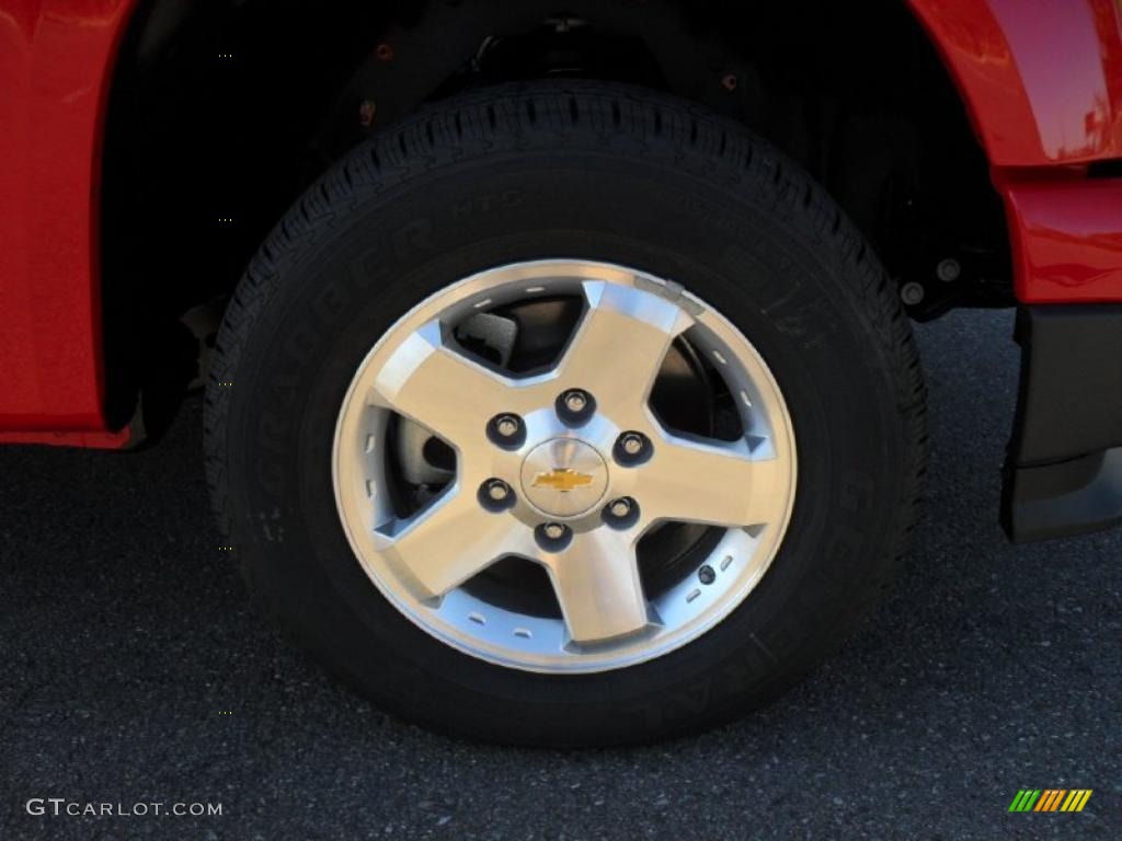 2011 Colorado LT Crew Cab - Victory Red / Ebony photo #23