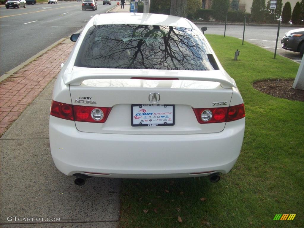 2004 TSX Sedan - Premium White Pearl / Parchment photo #7