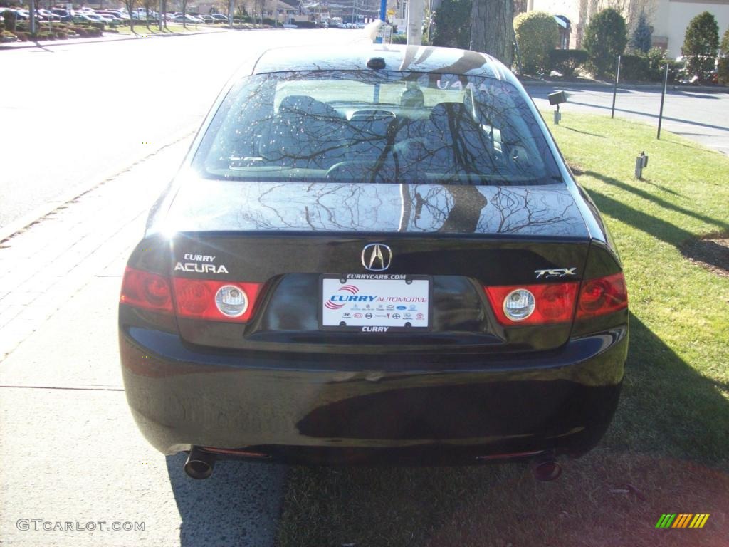 2005 TSX Sedan - Nighthawk Black Pearl / Ebony photo #7