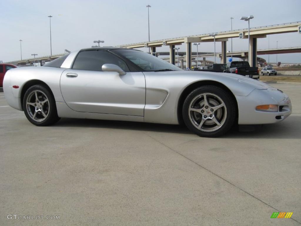 Quicksilver Metallic 2001 Chevrolet Corvette Coupe Exterior Photo #41961172