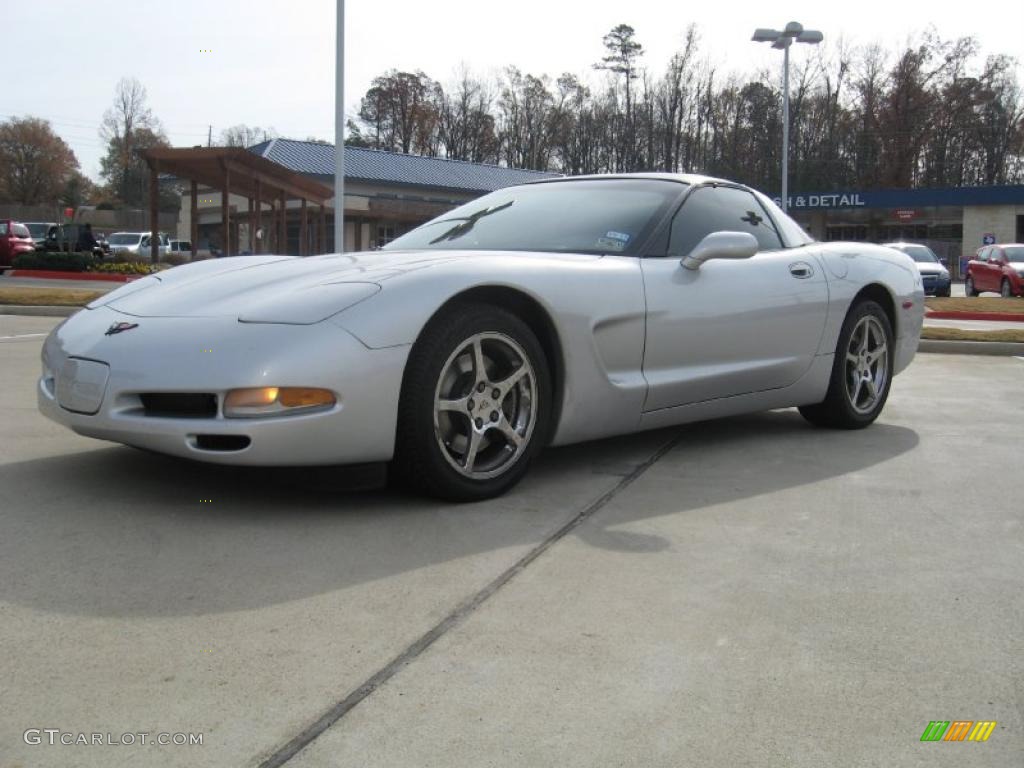 Quicksilver Metallic 2001 Chevrolet Corvette Coupe Exterior Photo #41961180