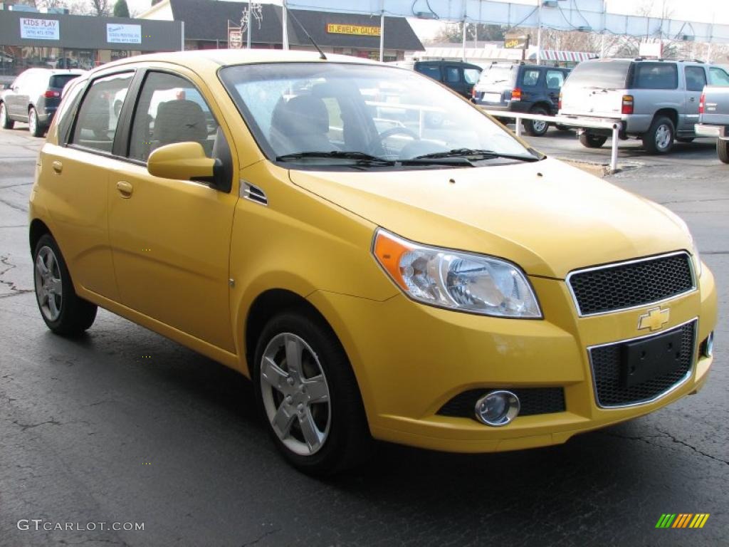 2009 Aveo Aveo5 LT - Summer Yellow / Neutral photo #4