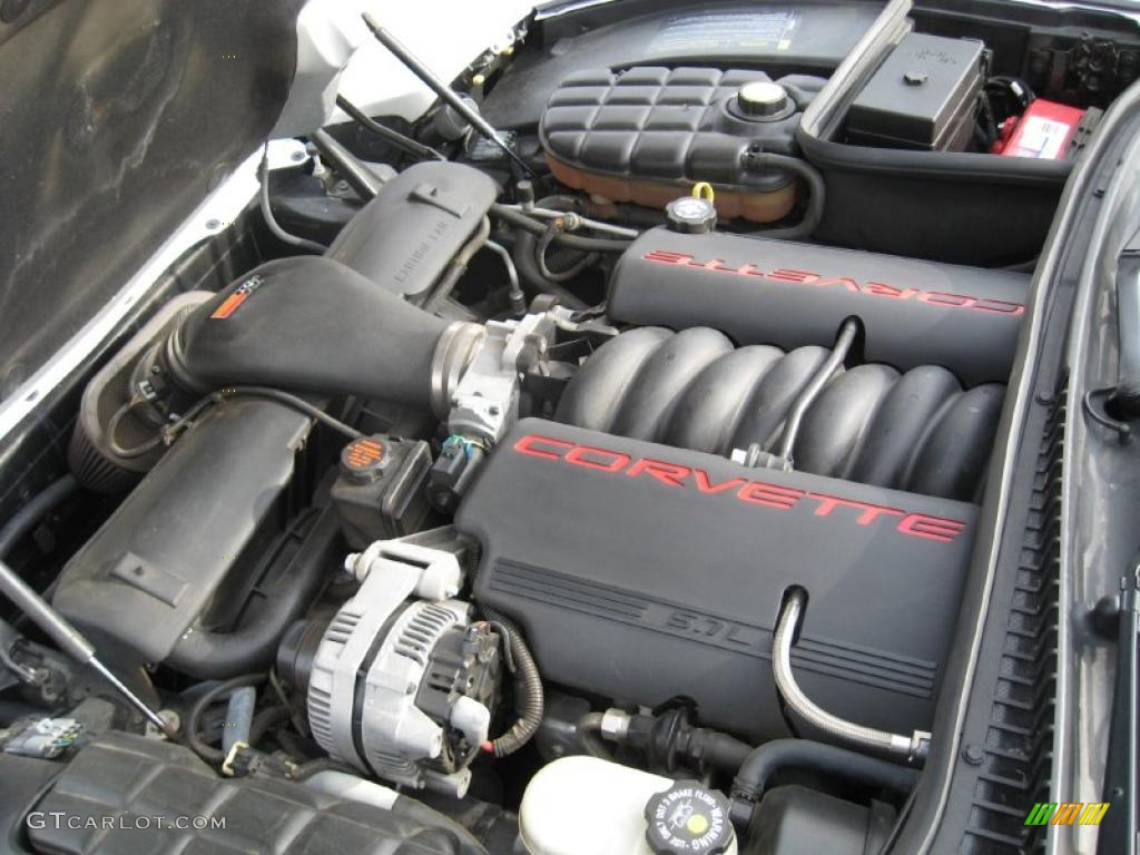 2001 Chevrolet Corvette Coupe 5.7 Liter OHV 16-Valve LS1 V8 Engine Photo #41961512