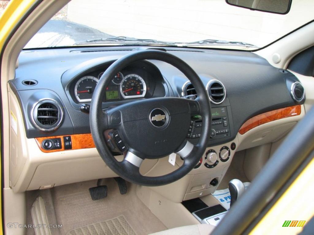 2009 Chevrolet Aveo Aveo5 LT Neutral Dashboard Photo #41961580