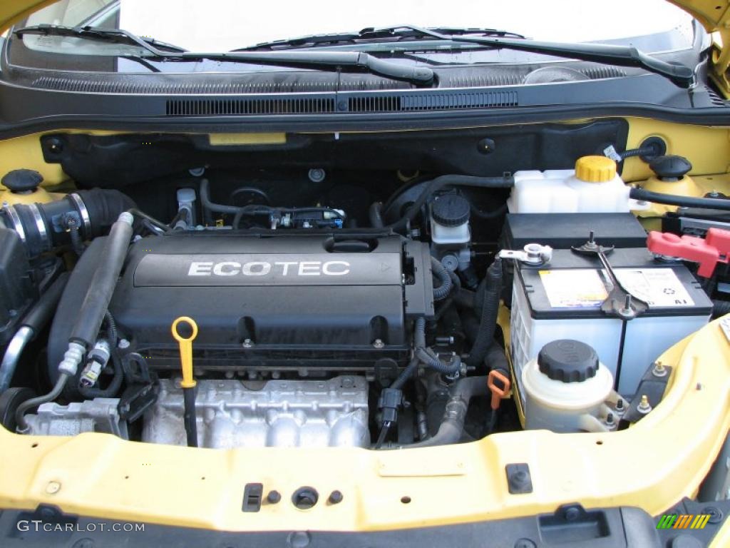 2009 Chevrolet Aveo Aveo5 LT 1.6 Liter DOHC 16-Valve VVT Ecotec 4 Cylinder Engine Photo #41961604