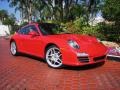 Guards Red 2009 Porsche 911 Targa 4 Exterior