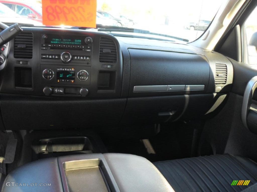 2008 Sierra 1500 SLE Extended Cab - Onyx Black / Ebony photo #16