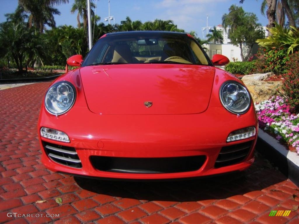 Guards Red 2009 Porsche 911 Targa 4 Exterior Photo #41962792