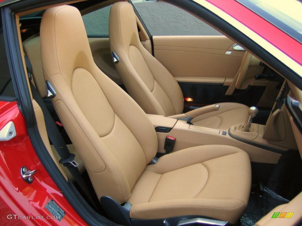 2009 911 Targa 4 - Guards Red / Sand Beige photo #17