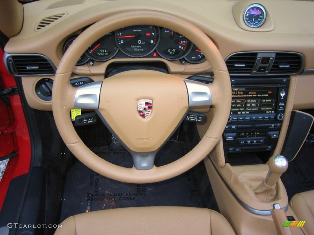 Sand Beige Interior 2009 Porsche 911 Targa 4 Photo #41963024