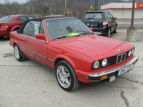 1989 BMW 3 Series 325i Convertible Data, Info and Specs