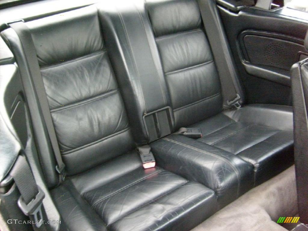 Black Interior 1989 BMW 3 Series 325i Convertible Photo #41965544